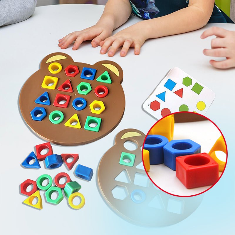 Shape Bear | Montessori toys for learning shapes