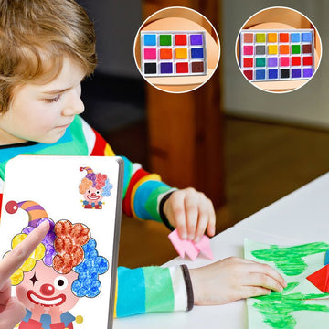 Montessori Finger Paint Set | Promote Motor Skills & Creativity