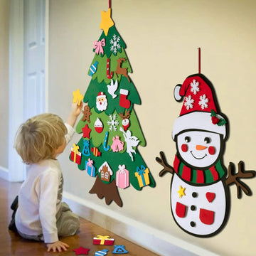 Felt Christmas Tree - Montessori